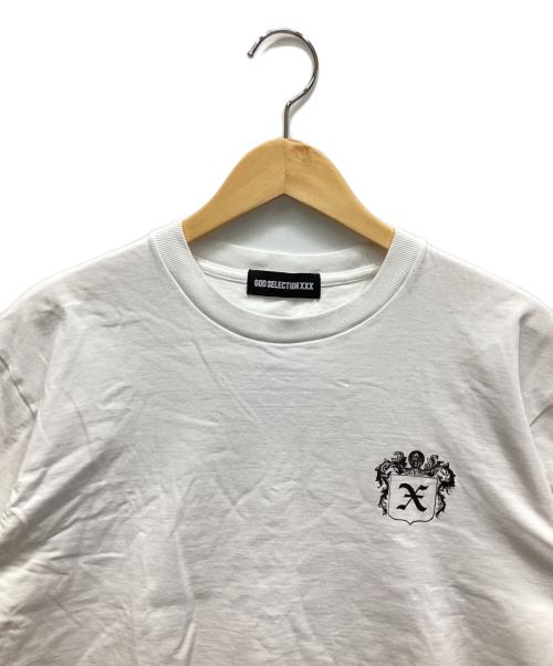 GOD SELECTION XXX（ゴッドセレクショントリプルエックス）GOD SELECTION XXX (ゴッドセレクショントリプルエックス) Tシャツ ホワイト サイズ:Sの古着・服飾アイテム