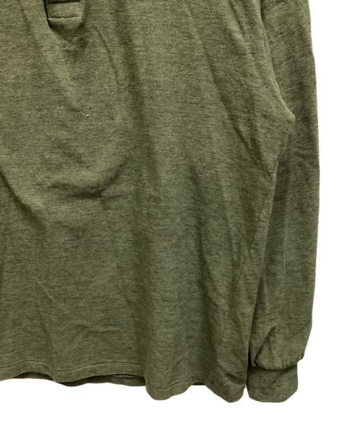 LACOSTE（ラコステ）LACOSTE (ラコステ) 長袖ポロシャツ カーキ サイズ:FR50の古着・服飾アイテム