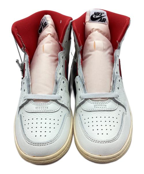 NIKE（ナイキ）NIKE (ナイキ) スニーカー ホワイト×レッド サイズ:27 未使用品の古着・服飾アイテム