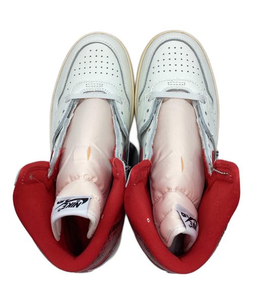 NIKE（ナイキ）NIKE (ナイキ) スニーカー ホワイト×レッド サイズ:27 未使用品の古着・服飾アイテム