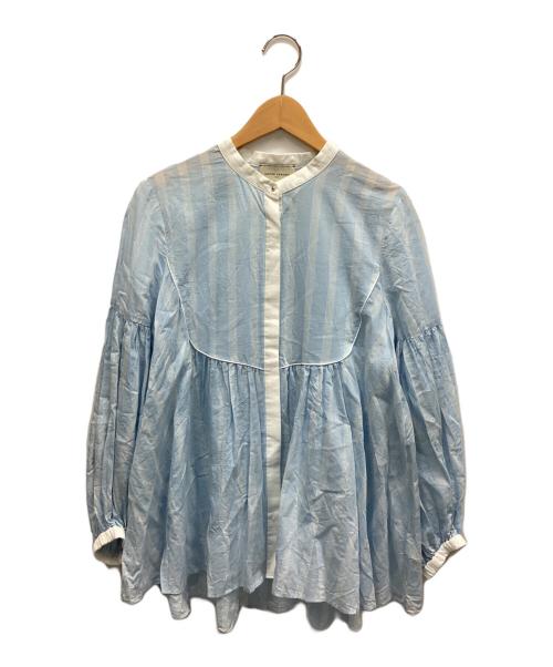 UNITED ARROWS（ユナイテッドアローズ）UNITED ARROWS (ユナイテッドアローズ) 長袖ブラウス ブルー サイズ:表記なしの古着・服飾アイテム