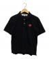 PLAY COMME des GARCONS（プレイコムデギャルソン）の古着「ポロシャツ」｜ブラック