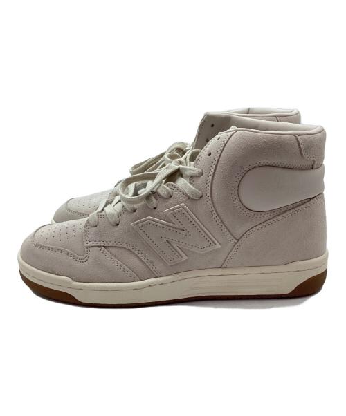 NEW BALANCE（ニューバランス）NEW BALANCE (ニューバランス) ハイカットスニーカー アイボリー サイズ:28の古着・服飾アイテム