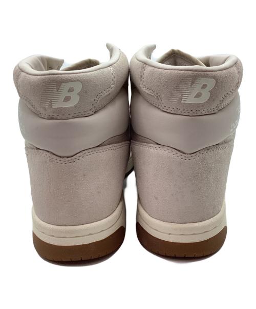 NEW BALANCE（ニューバランス）NEW BALANCE (ニューバランス) ハイカットスニーカー アイボリー サイズ:28の古着・服飾アイテム