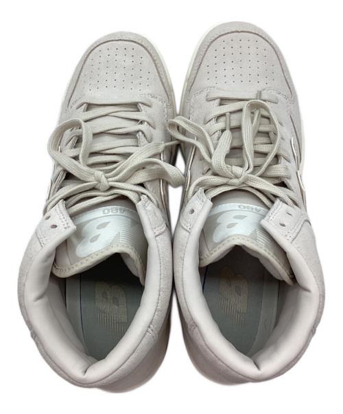 NEW BALANCE（ニューバランス）NEW BALANCE (ニューバランス) ハイカットスニーカー アイボリー サイズ:28の古着・服飾アイテム