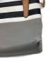 中古・古着 COACH (コーチ) 2WAYバッグ ブラック×ホワイト×グレー：4000円