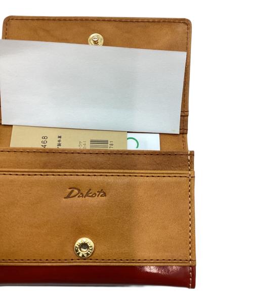 DAKOTA（ダコタ）DAKOTA (ダコタ) カードケース レッドの古着・服飾アイテム