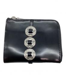 atnek by scrap book（アトネック バイ スクラップ ブック）の古着「コンチョ ミニウォレット」｜ブラック