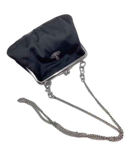 Vivienne Westwood（ヴィヴィアンウエストウッド）Vivienne Westwood (ヴィヴィアンウエストウッド) チェーンショルダーバッグ ブラックの古着・服飾アイテム