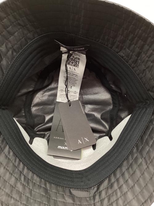 ARMANI EXCHANGE（アルマーニ エクスチェンジ）ARMANI EXCHANGE (アルマーニ エクスチェンジ) mixmag (mixmag) ハット ブラック 未使用品の古着・服飾アイテム