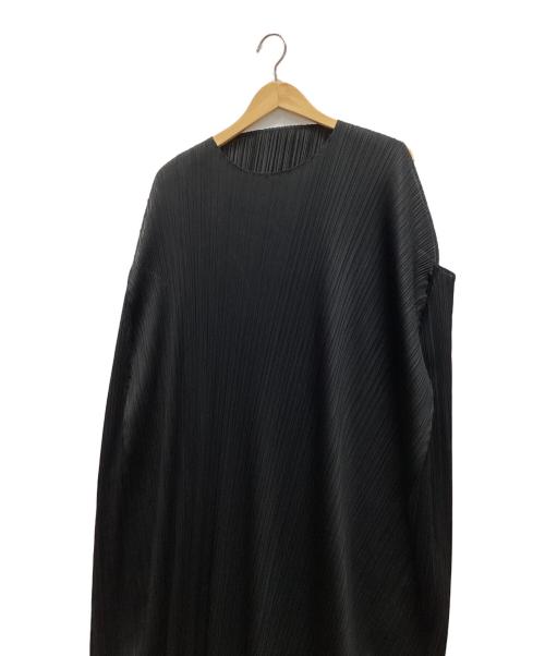 PLEATS PLEASE（プリーツプリーズ）PLEATS PLEASE (プリーツプリーズ) ノースリーブワンピース ブラック サイズ:5の古着・服飾アイテム