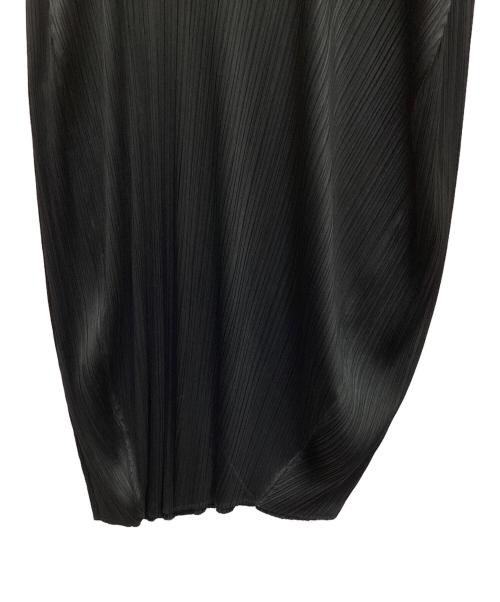 PLEATS PLEASE（プリーツプリーズ）PLEATS PLEASE (プリーツプリーズ) ノースリーブワンピース ブラック サイズ:5の古着・服飾アイテム