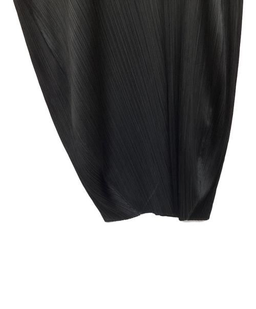 PLEATS PLEASE（プリーツプリーズ）PLEATS PLEASE (プリーツプリーズ) ノースリーブワンピース ブラック サイズ:5の古着・服飾アイテム