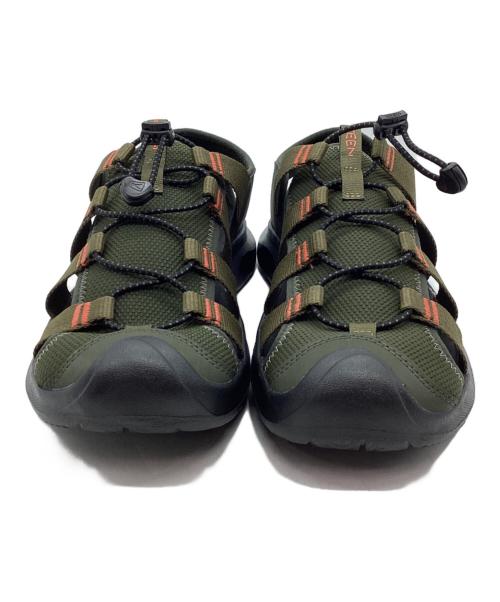 KEEN（キーン）KEEN (キーン) サンダルシューズ グリーン サイズ:29の古着・服飾アイテム
