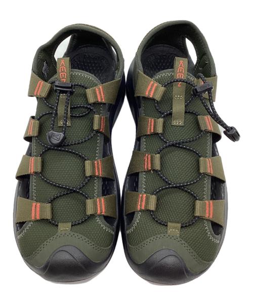 KEEN（キーン）KEEN (キーン) サンダルシューズ グリーン サイズ:29の古着・服飾アイテム