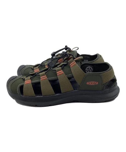 KEEN（キーン）KEEN (キーン) サンダルシューズ グリーン サイズ:29の古着・服飾アイテム