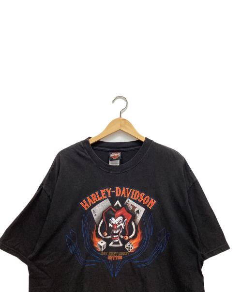 HARLEY-DAVIDSON（ハーレーダビッドソン）HARLEY-DAVIDSON (ハーレーダビッドソン) Tシャツ ブラック サイズ:XLの古着・服飾アイテム
