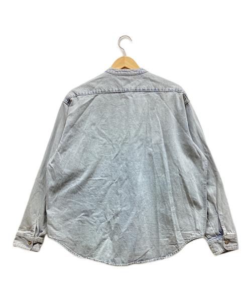 Casper John（キャスパージョン）Casper John (キャスパージョン) ノーカラーデニムジャケット インディゴ サイズ:Sの古着・服飾アイテム