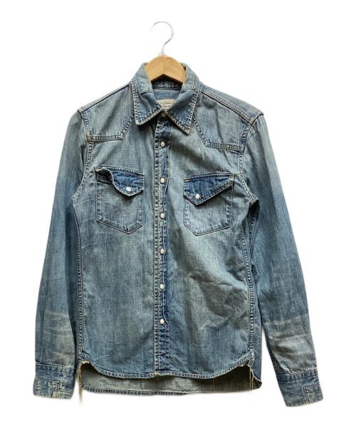 REMI RELIEF（レミレリーフ）REMI RELIEF (レミレリーフ) 長袖シャツ インディゴ サイズ:Sの古着・服飾アイテム