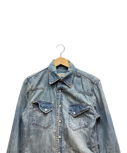 REMI RELIEF（レミレリーフ）REMI RELIEF (レミレリーフ) 長袖シャツ インディゴ サイズ:Sの古着・服飾アイテム