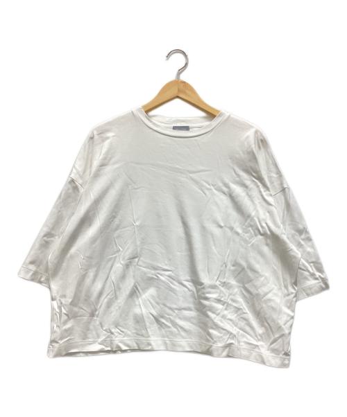 MACKINTOSH PHILOSOPHY（マッキントッシュ フィロソフィー）MACKINTOSH PHILOSOPHY (マッキントッシュ フィロソフィー) ワイドシルエットカットソー ホワイト サイズ:2の古着・服飾アイテム