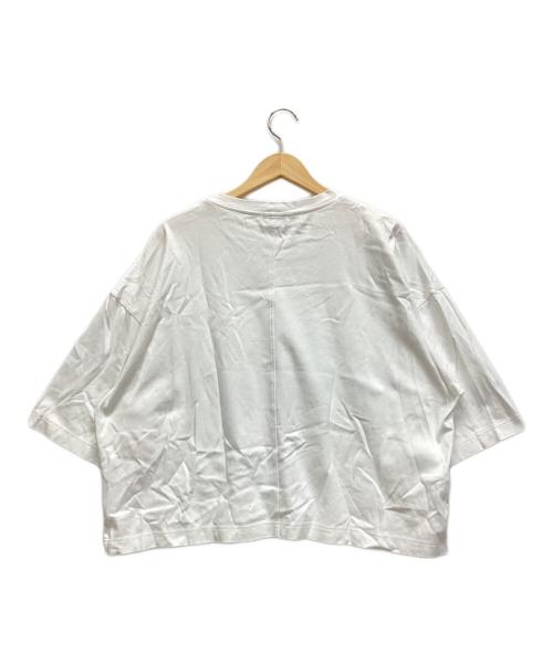 MACKINTOSH PHILOSOPHY（マッキントッシュ フィロソフィー）MACKINTOSH PHILOSOPHY (マッキントッシュ フィロソフィー) ワイドシルエットカットソー ホワイト サイズ:2の古着・服飾アイテム