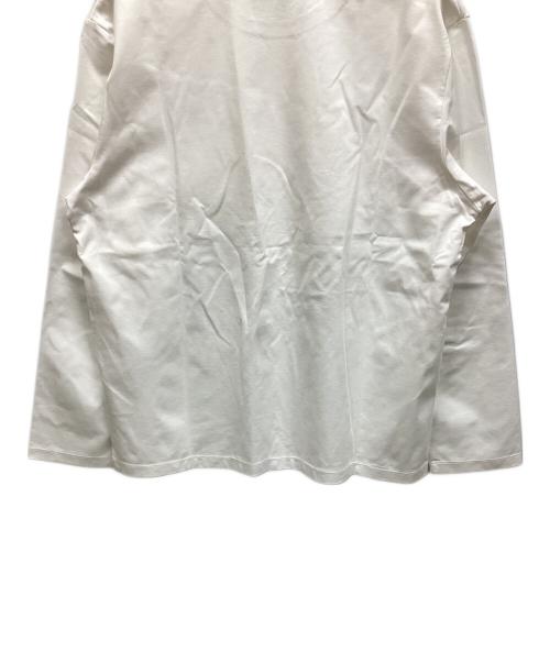 BEAMS HEART（ビームスハート）BEAMS HEART (ビームスハート) ラグジュアリーポンチ クルーネック カットソー ホワイト サイズ:Lの古着・服飾アイテム