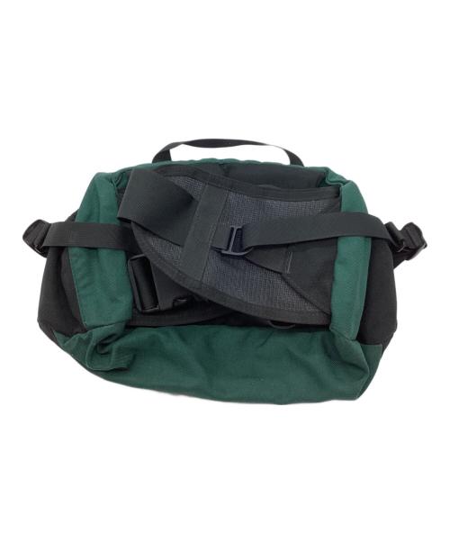 Overland（オーバーランド）Overland (オーバーランド) ウエストバッグ グリーン×ブラックの古着・服飾アイテム