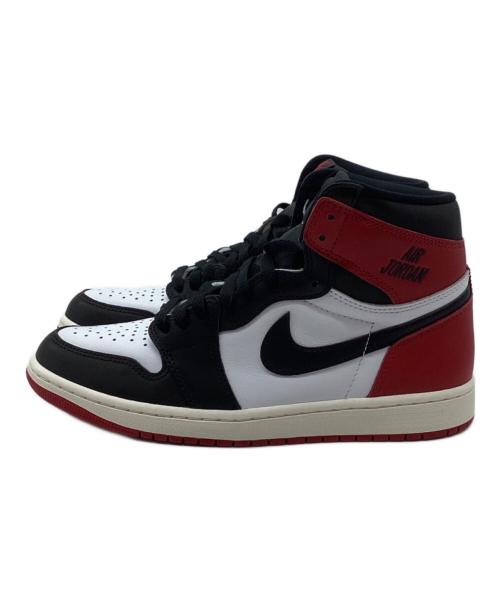 NIKE（ナイキ）NIKE (ナイキ) ハイカットスニーカー ホワイト×レッド サイズ:27 未使用品の古着・服飾アイテム