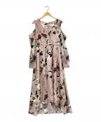 eimy istoireエイミーイストワール）の古着「長袖ワンピース」｜ピンク