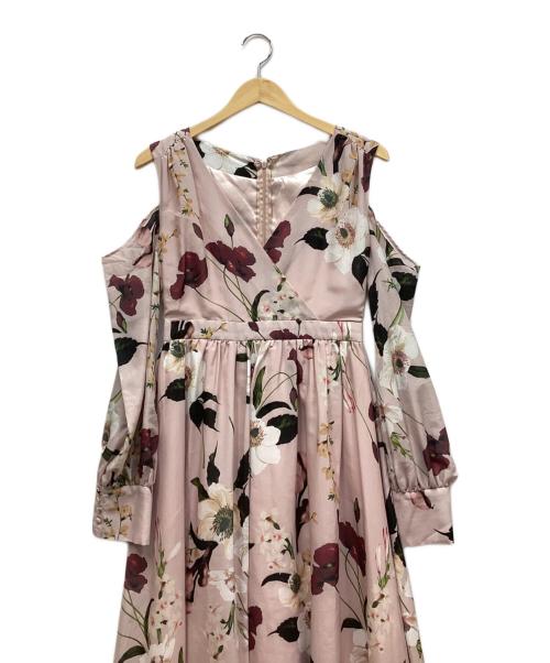 eimy istoire（エイミーイストワール）eimy istoire (エイミーイストワール) 長袖ワンピース ピンク サイズ:Fの古着・服飾アイテム