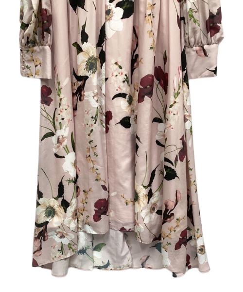 eimy istoire（エイミーイストワール）eimy istoire (エイミーイストワール) 長袖ワンピース ピンク サイズ:Fの古着・服飾アイテム