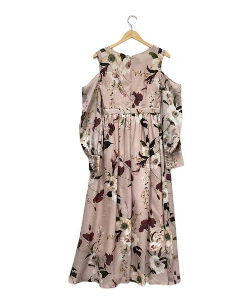 eimy istoire（エイミーイストワール）eimy istoire (エイミーイストワール) 長袖ワンピース ピンク サイズ:Fの古着・服飾アイテム