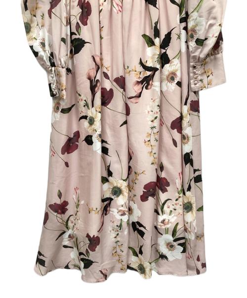 eimy istoire（エイミーイストワール）eimy istoire (エイミーイストワール) 長袖ワンピース ピンク サイズ:Fの古着・服飾アイテム