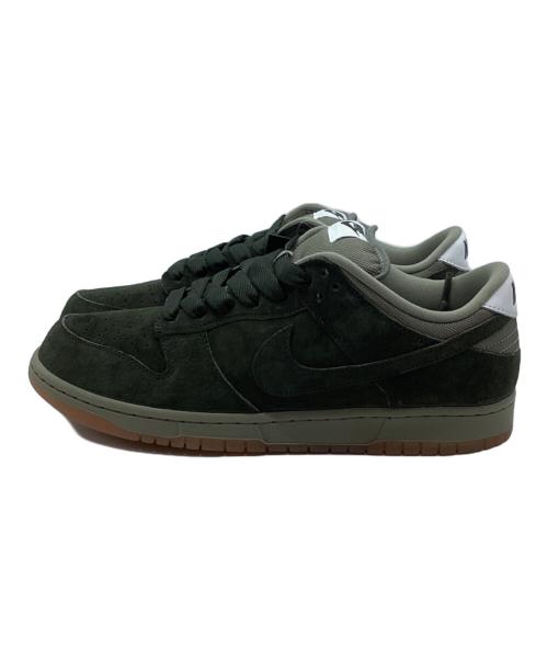 NIKE SB（ナイキエスビー）NIKE SB (ナイキエスビー) ナイキSB ダンク　LOW PRO B ダークグリーン サイズ:30 未使用品の古着・服飾アイテム