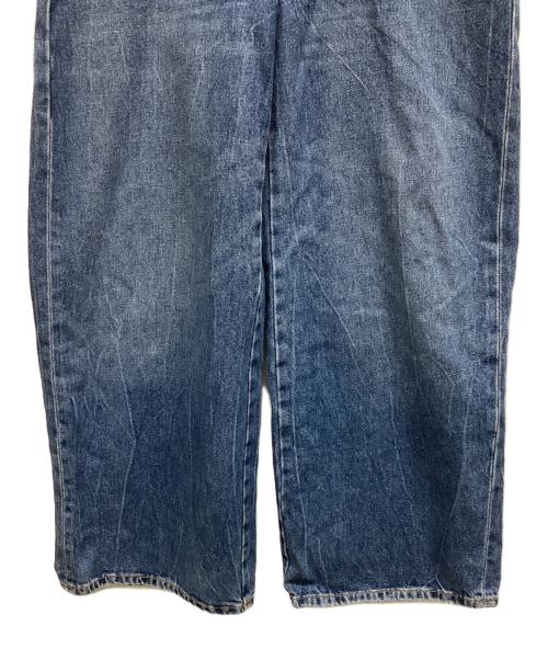 ZARA（ザラ）ZARA (ザラ) MAISON SPECIAL (メゾンスペシャル) ダブルウエストデニムパンツ インディゴ サイズ:EUR32の古着・服飾アイテム