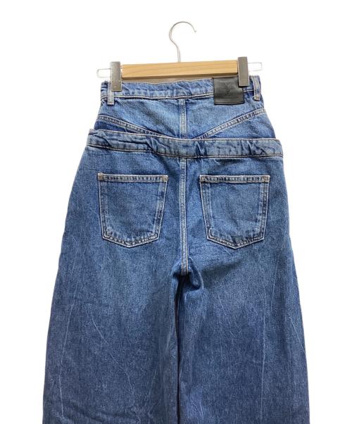 ZARA（ザラ）ZARA (ザラ) MAISON SPECIAL (メゾンスペシャル) ダブルウエストデニムパンツ インディゴ サイズ:EUR32の古着・服飾アイテム