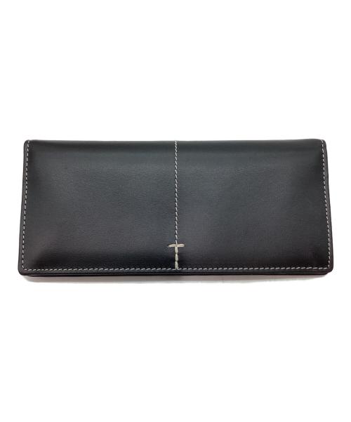 TOD'S（トッズ）TOD'S (トッズ) 長財布 ブラックの古着・服飾アイテム
