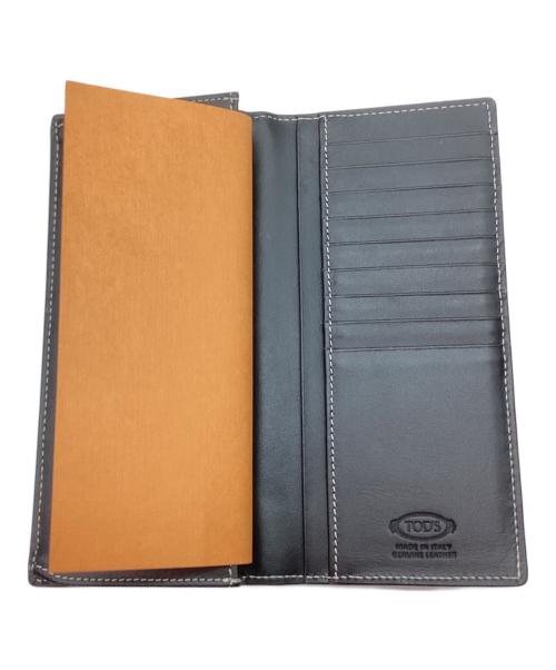 TOD'S（トッズ）TOD'S (トッズ) 長財布 ブラックの古着・服飾アイテム