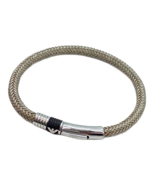 EMPORIO ARMANI（エンポリオアルマーニ）EMPORIO ARMANI (エンポリオアルマーニ) ワイヤーブレスレットの古着・服飾アイテム