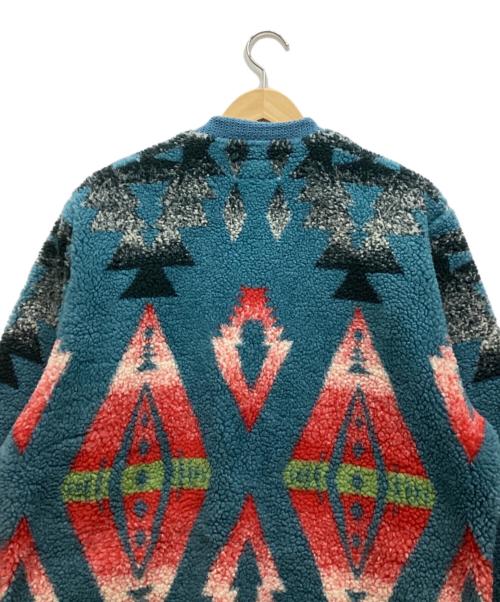 BEAMS（ビームス）BEAMS (ビームス) 厚手カーディガン ブルー サイズ:Lの古着・服飾アイテム