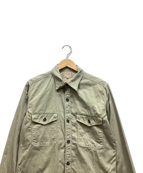 RUNABOUT（-）RUNABOUT (-) 長袖シャツ グリーン サイズ:Sの古着・服飾アイテム