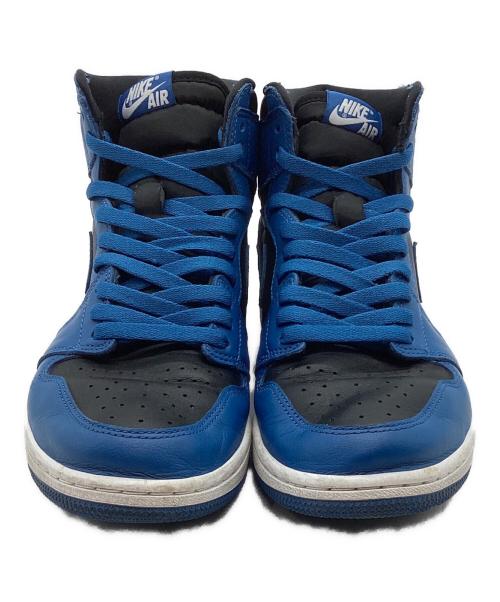 NIKE（ナイキ）NIKE (ナイキ) AIR JORDAN 1 RETRO HIGH OG ブルー×ブラック サイズ:27.5の古着・服飾アイテム
