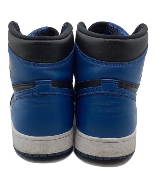 NIKE（ナイキ）NIKE (ナイキ) AIR JORDAN 1 RETRO HIGH OG ブルー×ブラック サイズ:27.5の古着・服飾アイテム