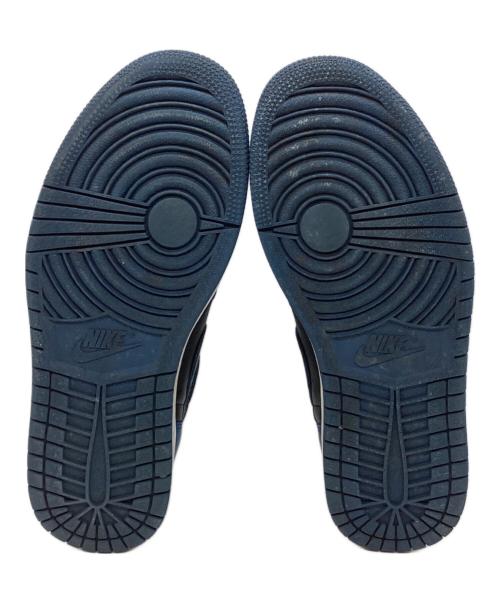 NIKE（ナイキ）NIKE (ナイキ) AIR JORDAN 1 RETRO HIGH OG ブルー×ブラック サイズ:27.5の古着・服飾アイテム