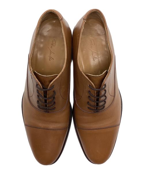 PACO MILAN（パコミラン）PACO MILAN (パコミラン) ストレートチップシューズ ブラウン サイズ:41の古着・服飾アイテム