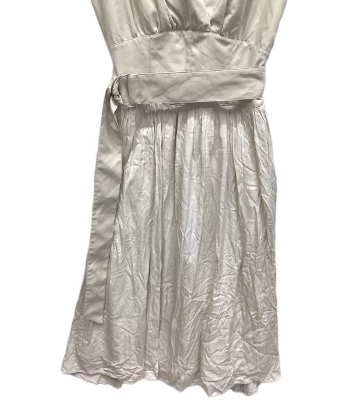 HER LIP TO（ハーリップトゥ）HER LIP TO (ハーリップトゥ) ノースリーブワンピース ベージュ サイズ:Sの古着・服飾アイテム