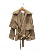 FRAY IDフレイ アイディー）の古着「3WAYミドルトレンチコート」｜ベージュ