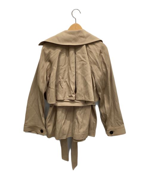 FRAY ID（フレイ アイディー）FRAY ID (フレイ アイディー) 3WAYミドルトレンチコート ベージュの古着・服飾アイテム