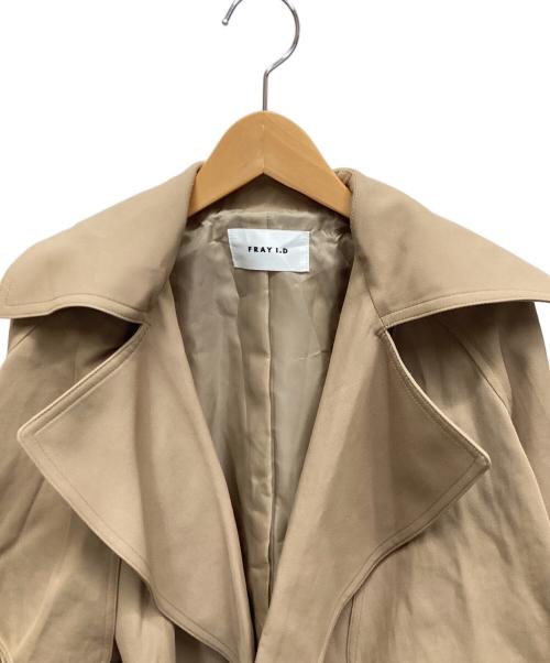 FRAY ID（フレイ アイディー）FRAY ID (フレイ アイディー) 3WAYミドルトレンチコート ベージュの古着・服飾アイテム